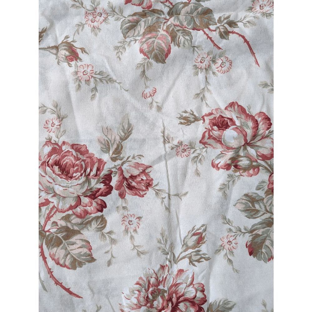 Vintage Westpoint Stevens cottage rose single standard pillowcase